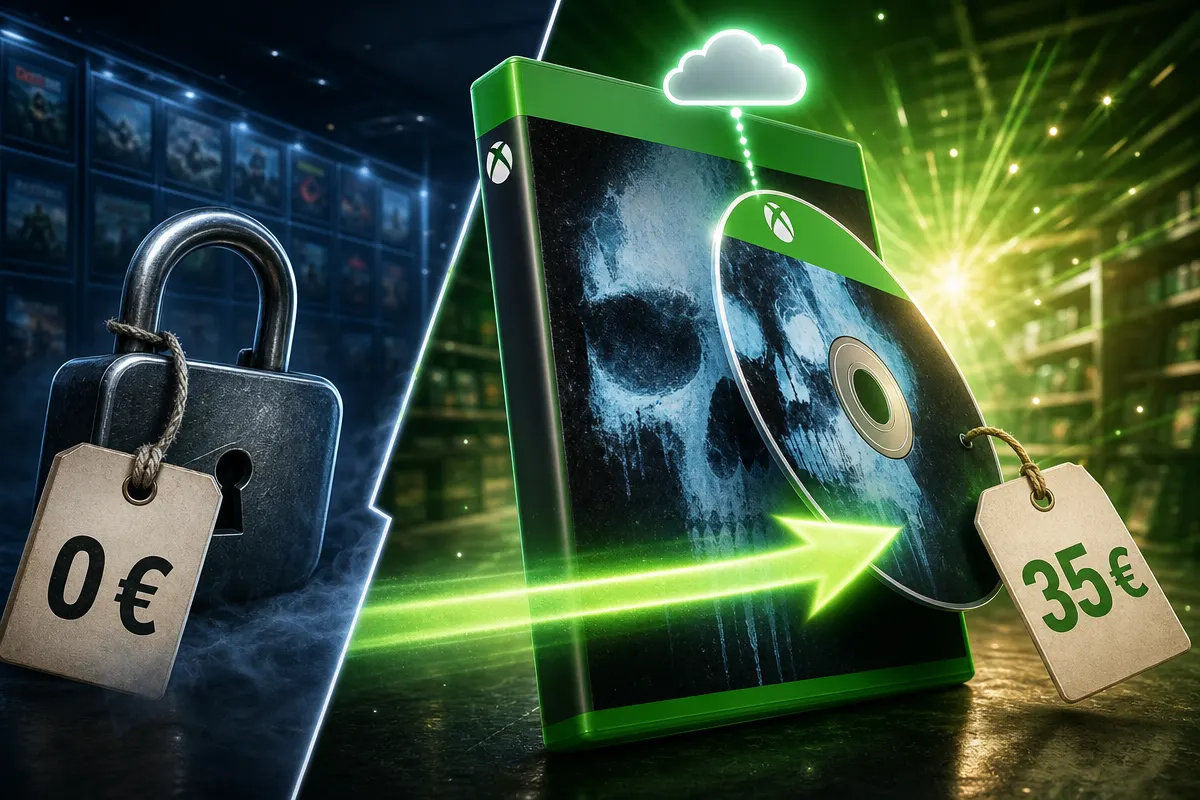Xbox Positron : le seul jeu numérique que tu as le droit de revendre